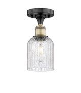 Semi-Flush Mts. Glass Down by Innovations ( 405 | 616-1F-BAB-G559-5SDY Edison ) 