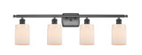 Bathroom Fixtures Four Lights by Innovations ( 405 | 516-4W-BK-G341-LED Ballston ) 