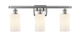 Bathroom Fixtures Three Lights by Innovations ( 405 | 516-3W-SN-G801 Ballston ) 