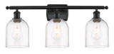 Bathroom Fixtures Three Lights by Innovations ( 405 | 516-3W-BK-G558-6CL Ballston ) 