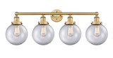 Bathroom Fixtures Four Lights by Innovations ( 405 | 616-4W-BB-G202-8 Edison ) 