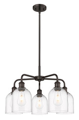 Mid. Chandeliers Glass Down by Innovations ( 405 | 516-5CR-OB-G558-6CL Ballston ) 