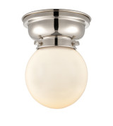 Flush Mounts Glass Down by Innovations ( 405 | 623-1F-PN-G201-6-LED Franklin Restoration ) 