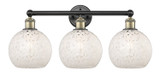 Bathroom Fixtures Three Lights by Innovations ( 405 | 616-3W-BAB-G1216-8WM Edison ) 