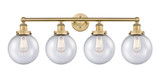 Bathroom Fixtures Four Lights by Innovations ( 405 | 616-4W-BB-G204-8 Edison ) 