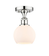 Semi-Flush Mts. Glass Down by Innovations ( 405 | 616-1F-PC-G121-6 Edison ) 