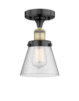 Semi-Flush Mts. Glass Down by Innovations ( 405 | 616-1F-BAB-G64 Edison ) 