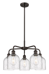 Mid. Chandeliers Glass Down by Innovations ( 405 | 516-5CR-OB-G558-6SDY Ballston ) 
