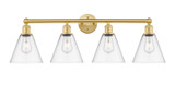 Bathroom Fixtures Four Lights by Innovations ( 405 | 616-4W-SG-GBC-82 Edison ) 