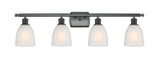 Bathroom Fixtures Four Lights by Innovations ( 405 | 516-4W-BK-G441-LED Ballston ) 