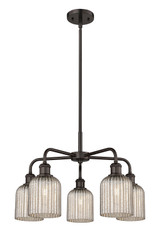 Mid. Chandeliers Glass Down by Innovations ( 405 | 516-5CR-OB-G559-5ME Downtown Urban ) 