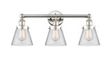 Bathroom Fixtures Three Lights by Innovations ( 405 | 616-3W-PN-G62 Edison ) 
