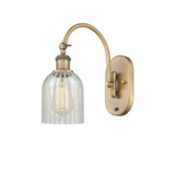 Sconces Single Glass by Innovations ( 405 | 518-1W-BB-G2511 Ballston ) 