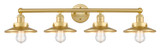 Bathroom Fixtures Four Lights by Innovations ( 405 | 616-4W-SG-M4-SG Edison ) 