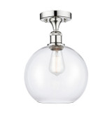 Semi-Flush Mts. Glass Down by Innovations ( 405 | 616-1F-PC-G122-10 Edison ) 
