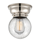 Flush Mounts Glass Down by Innovations ( 405 | 623-1F-PN-G204-6-LED Franklin Restoration ) 