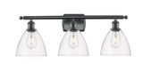 Bathroom Fixtures Three Lights by Innovations ( 405 | 516-3W-BK-GBD-752 Ballston ) 