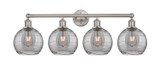 Bathroom Fixtures Four Lights by Innovations ( 405 | 616-4W-SN-G1213-8SM Edison ) 
