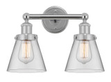 Bathroom Fixtures Two Lights by Innovations ( 405 | 616-2W-PC-G62 Edison ) 