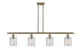 Linear/Island 4 Light + by Innovations ( 405 | 516-4I-AB-G112 Ballston ) 