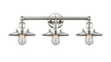 Bathroom Fixtures Three Lights by Innovations ( 405 | 616-3W-PN-M1-PN Edison ) 