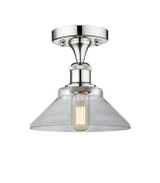 Semi-Flush Mts. Glass Down by Innovations ( 405 | 616-1F-PC-G132 Edison ) 