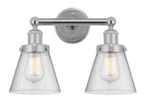 Bathroom Fixtures Two Lights by Innovations ( 405 | 616-2W-PC-G64 Edison ) 