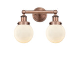 Bathroom Fixtures Two Lights by Innovations ( 405 | 616-2W-AC-G201-6 Edison ) 
