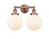 Bathroom Fixtures Two Lights by Innovations ( 405 | 616-2W-AC-G201-8 Edison ) 