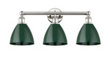 Bathroom Fixtures Three Lights by Innovations ( 405 | 616-3W-PN-MBD-75-GR Edison ) 