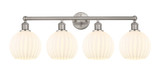 Bathroom Fixtures Four Lights by Innovations ( 405 | 616-4W-SN-G1217-8WV Edison ) 