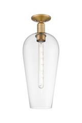Semi-Flush Mts. Glass Down by Innovations ( 405 | 716-1C-BB-G456-8CL Arcadia ) 