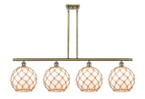 Linear/Island 4 Light + by Innovations ( 405 | 516-4I-AB-G121-10RB Ballston ) 