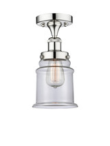 Semi-Flush Mts. Glass Down by Innovations ( 405 | 616-1F-PC-G182 Edison ) 