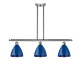Linear/Island 3 Light Bar by Innovations ( 405 | 516-3I-SN-MBD-75-BL Ballston ) 