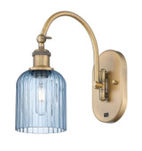 Sconces Single Glass by Innovations ( 405 | 518-1W-BB-G559-5BL Ballston ) 