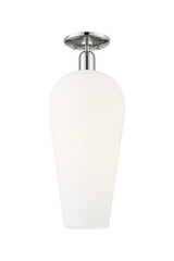 Semi-Flush Mts. Glass Down by Innovations ( 405 | 716-1C-PN-G456-8WH Arcadia ) 
