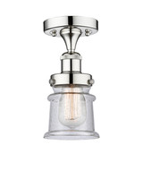 Semi-Flush Mts. Glass Down by Innovations ( 405 | 616-1F-PC-G184S Edison ) 