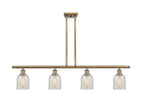 Linear/Island 4 Light + by Innovations ( 405 | 516-4I-BB-G2511-LED Ballston ) 