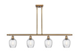Linear/Island 4 Light + by Innovations ( 405 | 516-4I-BB-G292-LED Ballston ) 