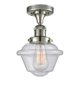 Semi-Flush Mts. Glass Down by Innovations ( 405 | 517-1CH-PN-G534-LED Franklin Restoration ) 