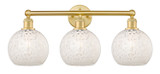 Bathroom Fixtures Three Lights by Innovations ( 405 | 616-3W-SG-G1216-8WM Edison ) 