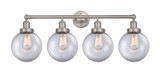 Bathroom Fixtures Four Lights by Innovations ( 405 | 616-4W-SN-G202-8 Edison ) 