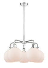 Mid. Chandeliers Glass Down by Innovations ( 405 | 516-5CR-PC-G121-8 Ballston ) 