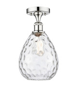 Semi-Flush Mts. Glass Down by Innovations ( 405 | 616-1F-PC-G372 Edison ) 