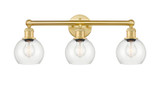 Bathroom Fixtures Three Lights by Innovations ( 405 | 616-3W-SG-G122-6 Edison ) 