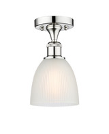 Semi-Flush Mts. Glass Down by Innovations ( 405 | 616-1F-PC-G381 Edison ) 