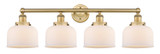 Bathroom Fixtures Four Lights by Innovations ( 405 | 616-4W-BB-G71 Edison ) 