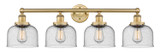 Bathroom Fixtures Four Lights by Innovations ( 405 | 616-4W-BB-G74 Edison ) 