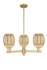 Mid. Chandeliers Glass Up by Innovations ( 405 | 716-3CR-BB-G459-6ME Arcadia ) 